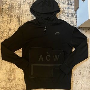 A Cold Wall Velcro Parch Hoodie, Size M